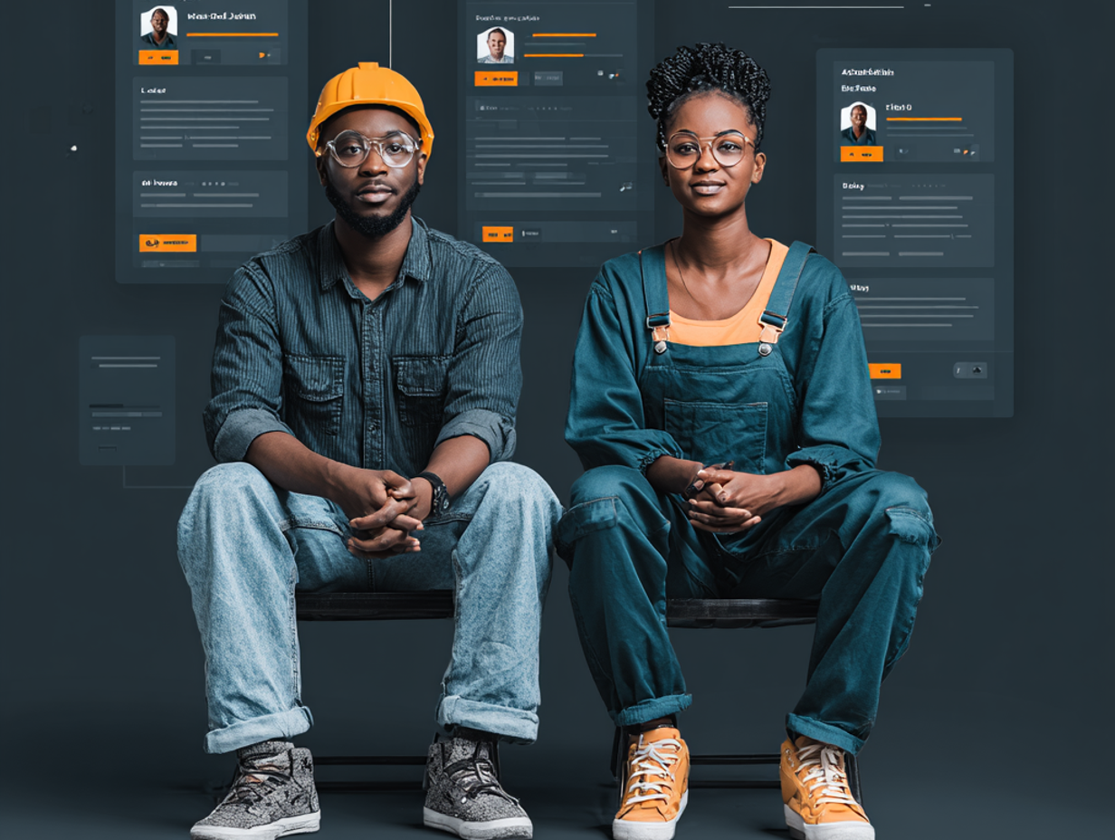 Job Role Candidates Close Up